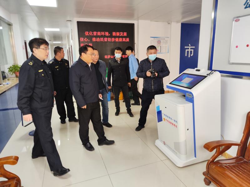 区委主要负责同志、市市场监督管理局局长到365比分官网_5443655_外勤365下载安装版本市监局开展工作调研